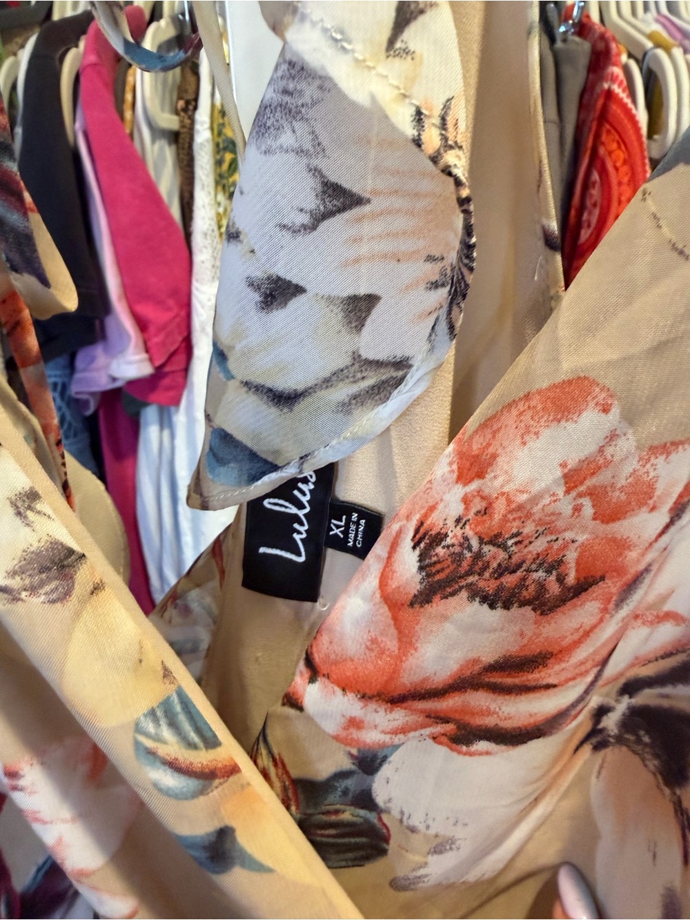 NWT Lulu's Something Just Like This Floral Maxi Dress - Picture 8 of 10